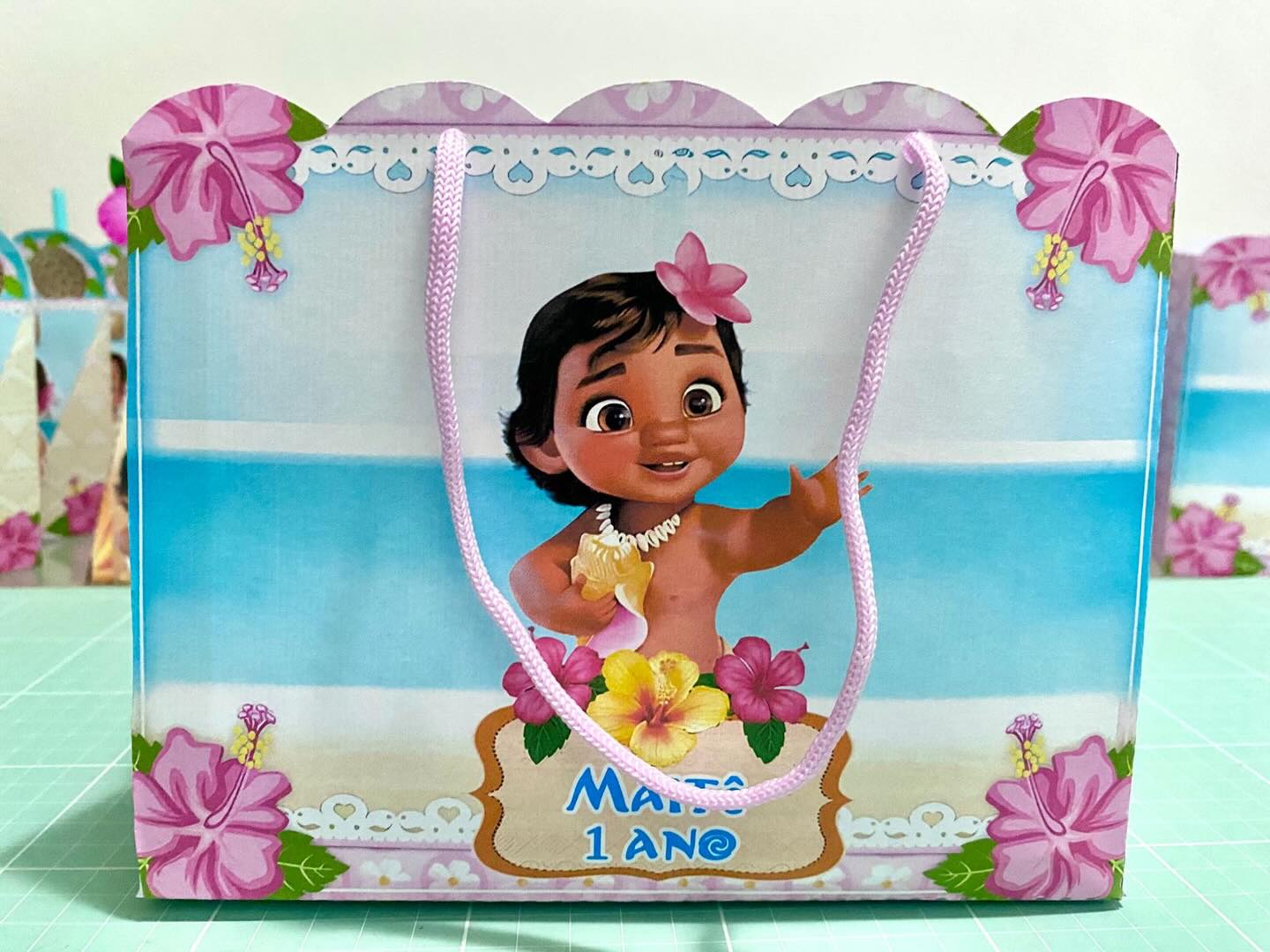 Sacola personalizada Moana